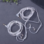 [Bogr] 3.5MM 2PIN In Ear Wired Earphones KZ Silver Plated KZ Earphones Cables Upgrade Cable With Mic