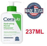 CeraVe - Hydrating Facial Cleanser for normal to dry skin 237ml ,適合中性至乾性肌膚的保濕潔面乳 237ml