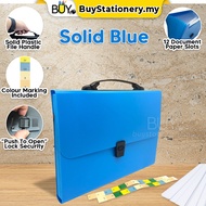A4 File Expanding Folder 12 Layer Paper Organizer Storage Management Fail Plastik Transparent Docume