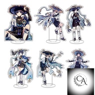 Standee Genshin Impact Wanderer Scaramouche Balladeer Standing Kunikuzushi chibi anime decorative di