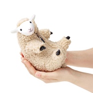16 Cm. Cute Alpaca Plush Toy Soft Doll With Clothes