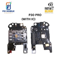 HW P30 PRO CHARGING RIBBON FLEX & SIM CARD READER+MIC [ Fix Mobile Gadget ]