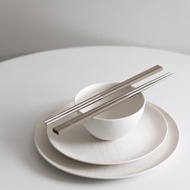 【台灣製】淺咖色 長款1雙入 304不鏽鋼筷子 健康於筷