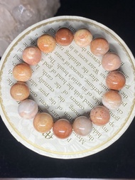 天然珊瑚玉手鍊手串1.35公分