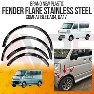 STAINLESS STEEL FENDER FLARE FOR SUZUKI MINIVAN DA64, DA17