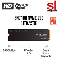 WD BLACK SN7100 NVMe PCIe Gen4 M.2 SSD - 500GB/1TB/2TB