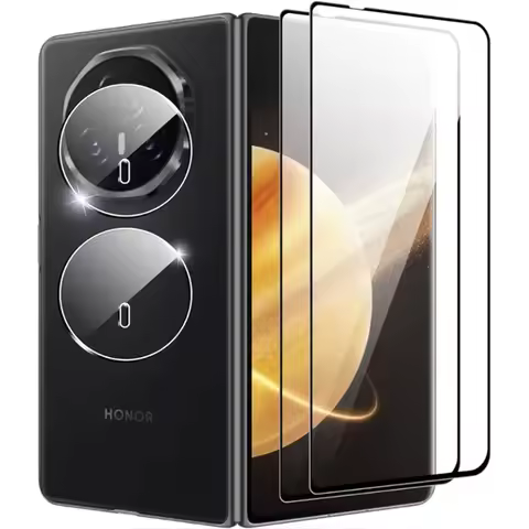 3D Curverd Protective Glass Cover For Honor Magic V3 Tempered Glass Screen Protector For Honor Magic