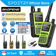 【SPOETRY】BAOFENG UV-5R Mini Walkie Talkie Outdoor Waterproof Walkie Talkie 999 Channel 5KM Long Rang