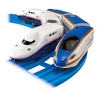 Plarail Farewell E4 Series Shinkansen Max & E7 Series Joetsu Shinkansen (Toki Color Edition)