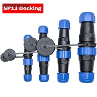 KOTAKAN13A Waterproof Connector, SP13 IP68 Waterproof Cable Connectors, Screw Crimping Docking Cable