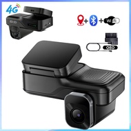 EKLEVA 4G Dashcam Front and Inside Two-Way Talk Car DVR Remote Live-View IR Night Vision Car DVR 24/