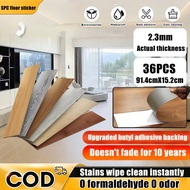 【0 formaldehyde】2.3mm pvc vinyl flooring sticker floor sticker self adhesive floor tiles sticker woo
