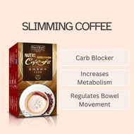 Nutri Cafe Fit Cappuccino - Prebiotic Coffee, Carb Blocker, Weight Loss
