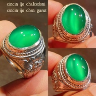 cincin ijo topas chalcedoni cincin ijo garut giwang