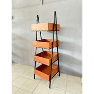 OPPA A STAND W/4 BOX / A STAND W/4 BOX /OPPA A STAND 45D W/4 BOX/ MULTIPURPOSE RACK/ STORAGE RACK/ D