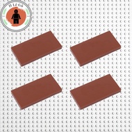 Combo of 4 brand new 2x4 brown smooth tiles