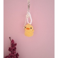 Duck bag charm | Duck keychain | Handmade bag charm | Handmade keychain | Crochet duck bag charm |Cr