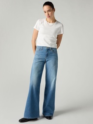 กางเกงยีนส์ผู้หญิง Levis® Womens 318 Shaping Wide-Leg Jeans