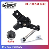 OE 1K0941274C 1K0941274B 1T0907503 Front Headlight Level Sensor for Volkswagen Jetta Golf 5 6 Touran