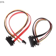 DTA 20/30/40cm 4Pin+ SATA Power Cable 22(15+7)Pin to PH2.0/3.0 Hard Disk Optical Drive Data Cable Po