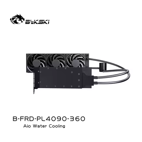 Bykski Integrated GPU Water Cooling Kit For Peladn RTX4090 , High Efficiency PC Video Card AIO Liqui