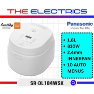 PANASONIC 1.8L MULTIFUNCTIONAL MICROCOMPUTER JAR RICE COOKER SR-DL184WSK / SR-DL184