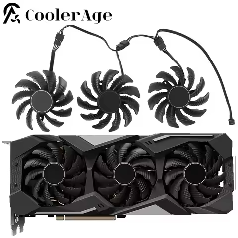 Video Card Fan For Gigabyte GeForce RTX 3060 3070 Gaming RTX 3060Ti 3070Ti Ti Eagle 78MM PLD08010S12