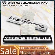 piano ❆88 Keys Digital Piano with Touch Sensitive , Bluetooth  Midi (BD-881  BD 881  BD881)ღ