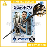 Red Dragon Darts Luke Humphries Prestige 90% Tungsten Steel Tip Darts - 22g/23g/24g