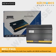 Kenwood MRV-F905 4000 Watts 4/3/2 Channel Car Audio Power Amplifier with USB/SD and Bluetooth Input