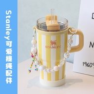 Stanley Cup Holder Accessories Straw Cup Thermos Cup Water Cup Stanley Handle Lanyard Decoration Cof