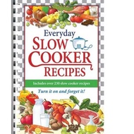RECIPES...[ EVERYDAY SLOW COOKER RECIPES ] 230 slow cooker recipes, turn it on &amp; forget it! Preloved but LOOKS NEW