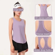 woman yoga vest quick drying sport fitness trainning sleeveless woman vest girl zumba top yoga top