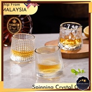 BC Spinning Whiskey Wine Diamond Glass Liquor Beer Cup Small Shot Tequila Soju Mini Drinking Cups Sp