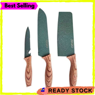 [ Local Ready Stocks ] iGOZO Amazonas 130931 Knife Pisau Dapur Kitchen Potong Cut Makanan Cook Masak Perkakas Set (3pcs)