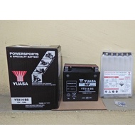 Yuasa Battery YTX14 / YTX14-BS Kawasaki GTR 1400 ZG1400 ZX14R  VN800 Vulcan KTM Super Duke 1290 Hond