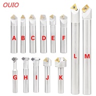 OUIO 1Pc 45 Degrees/60 Degrees/90 Degrees/120 Degrees SSP SSK SSY SSH TP45 TCMT Chamfer End Milling