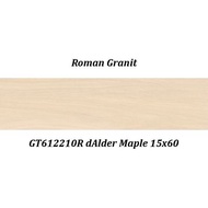 👍 Granit Motif Kayu 15x60 dALDER SERIES - ROMAN