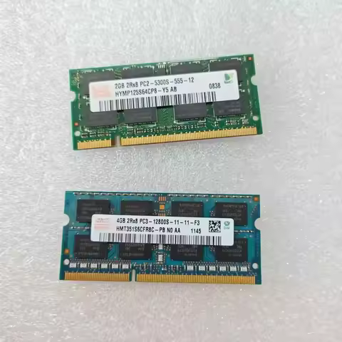 Laptop Ram DDR2 2GB 4GB 800MHz 667MHz DDR3 DDR3L 2GB 4GB 1066 1333 1600 1866MHz SODIMM 204pin Memory