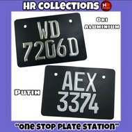 (RAYA SALE) PLATE BESI KETUK MOTOR EURO DESIGN ORIGINAL PRESSING MACHINE / PLATE PRESS TIMBUL BESI M