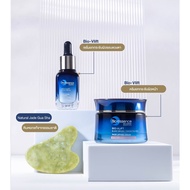 (ครีม Vlift+อายเซรั่ม ฟรีกัวซาหยกแท้) หน้ายก ใต้ตาสดใส ไม่ง้อเข็ม Bio-essence Bio-Vlift Brightening 