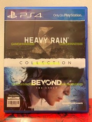 《今日快閃價》（中古二手）PS4遊戲 暴雨殺機 + 超能殺機 兩個靈魂 合集 Heavy Rain and Beyond Two Souls Collection 港版中英文版
