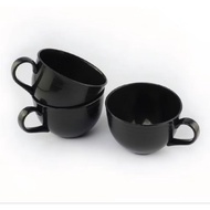 Black Aesthetic Food Grade Plastic Lunar Coffee Cup - Kitchenware