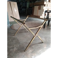 Folding TABLE LEGS SIZE 3 LEGS CHROME COLOR