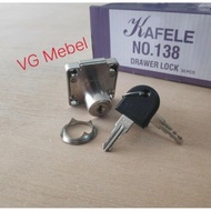 Cupboard Drawer Lock 138 - 22 (2 cm) - CAFELE Brand Drawer Lock