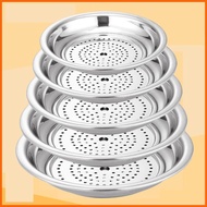 Stainless Steel Thickened Dumpling Tray Drain Tray Commercial Steaming Tray Dumpling Tray Household 