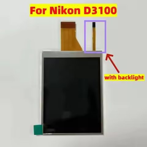 Parts New LCD Display Screen With Backlight For Nikon D3100 Digital Camera Repair Replacement Access