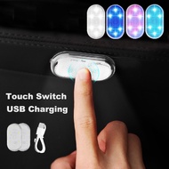 Car interior mini light touch atmosphere light car roof ceiling reading light LED car styling touch 