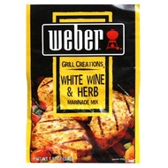 Weber Grill Marinade White Wine &amp; Herb, 1.12-Ounce (Pack of 12)