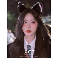 Halloween Hair Accessories Black Cat Ear Headband 2026 New Style Cute cos Fox Rabbit Ear Headband He